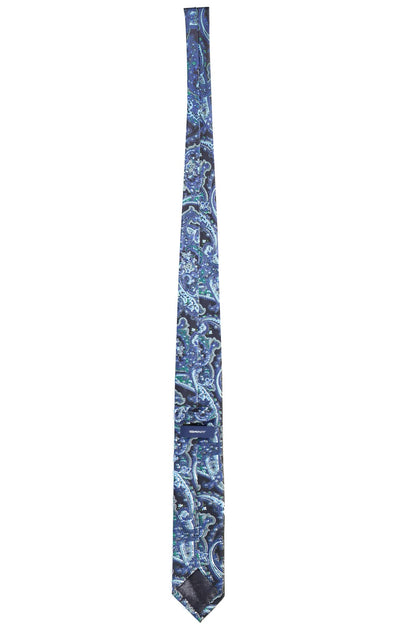 Blue Silk Men Tie