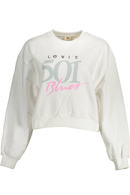 White Cotton Women Sweater