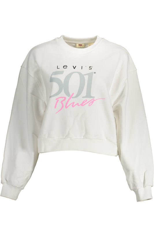 White Cotton Women Sweater