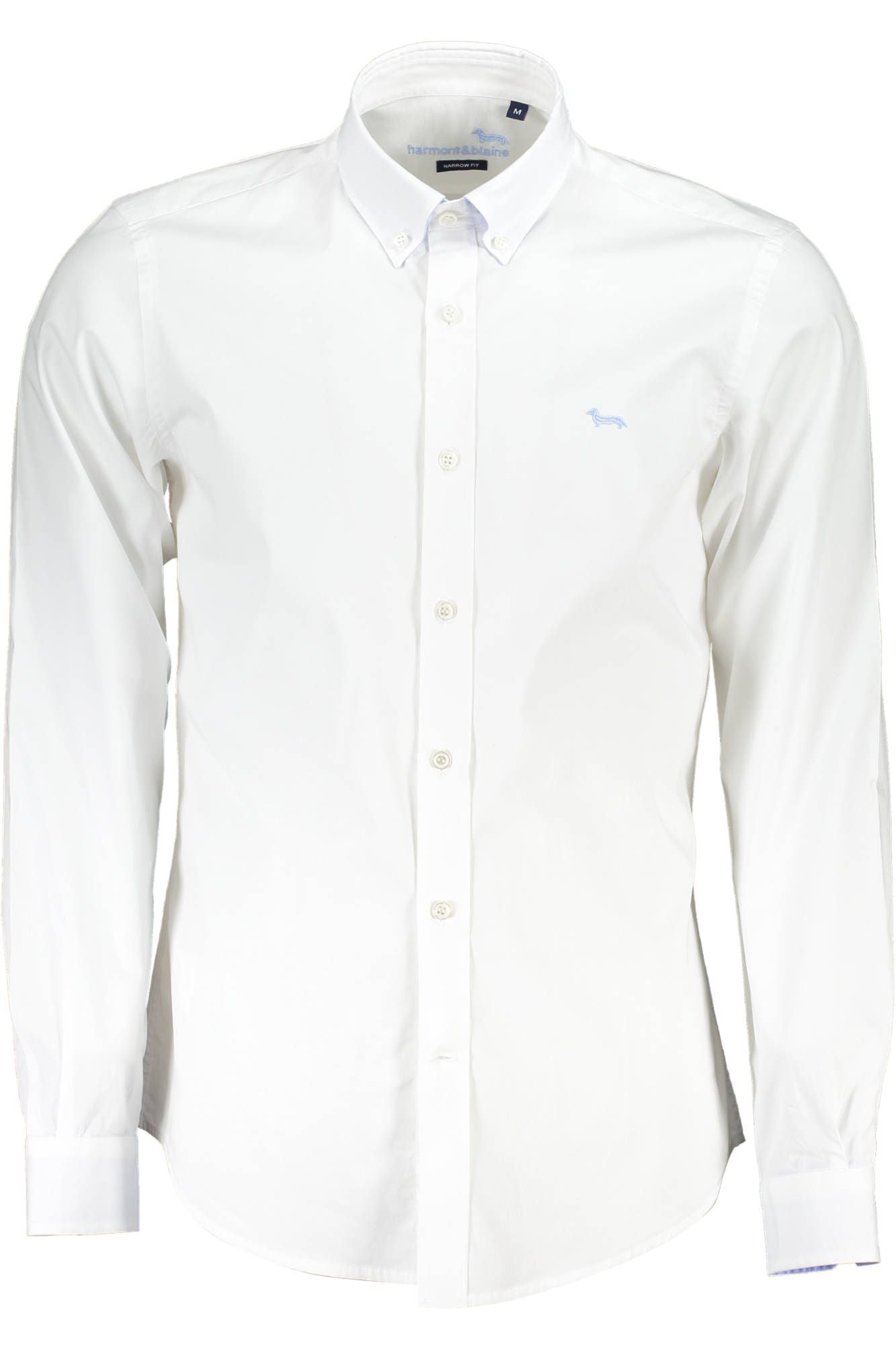 White Cotton Men Shirt