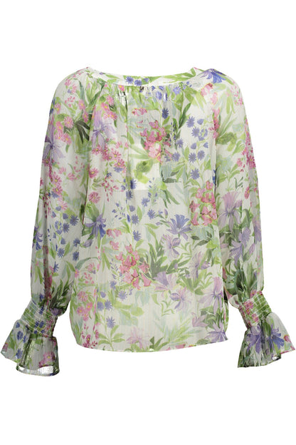 Green Polyester Women Shirt