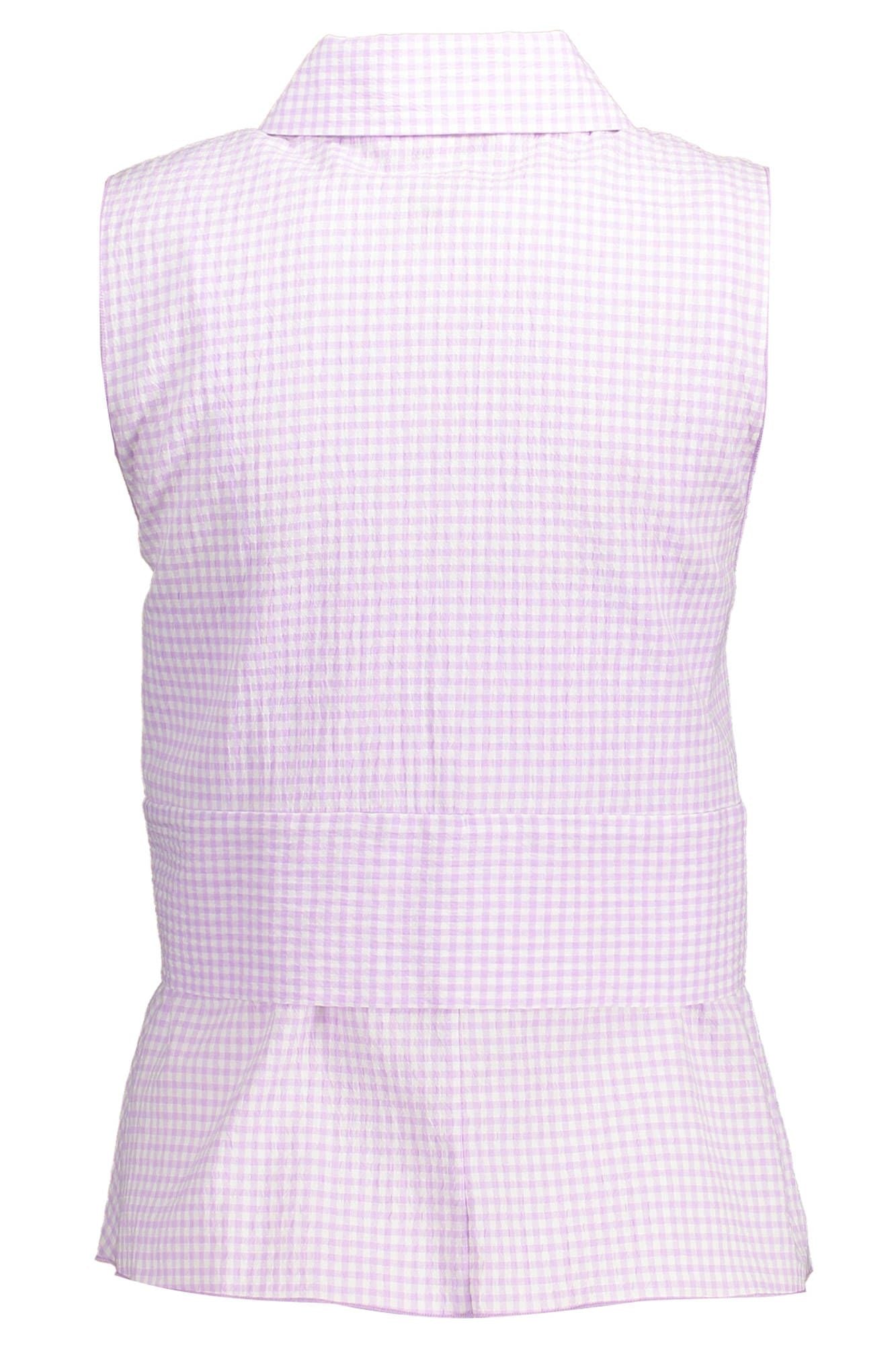 Pink Cotton Women Shirt