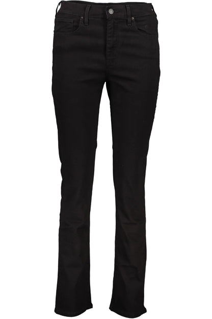 Black Cotton Women Jeans