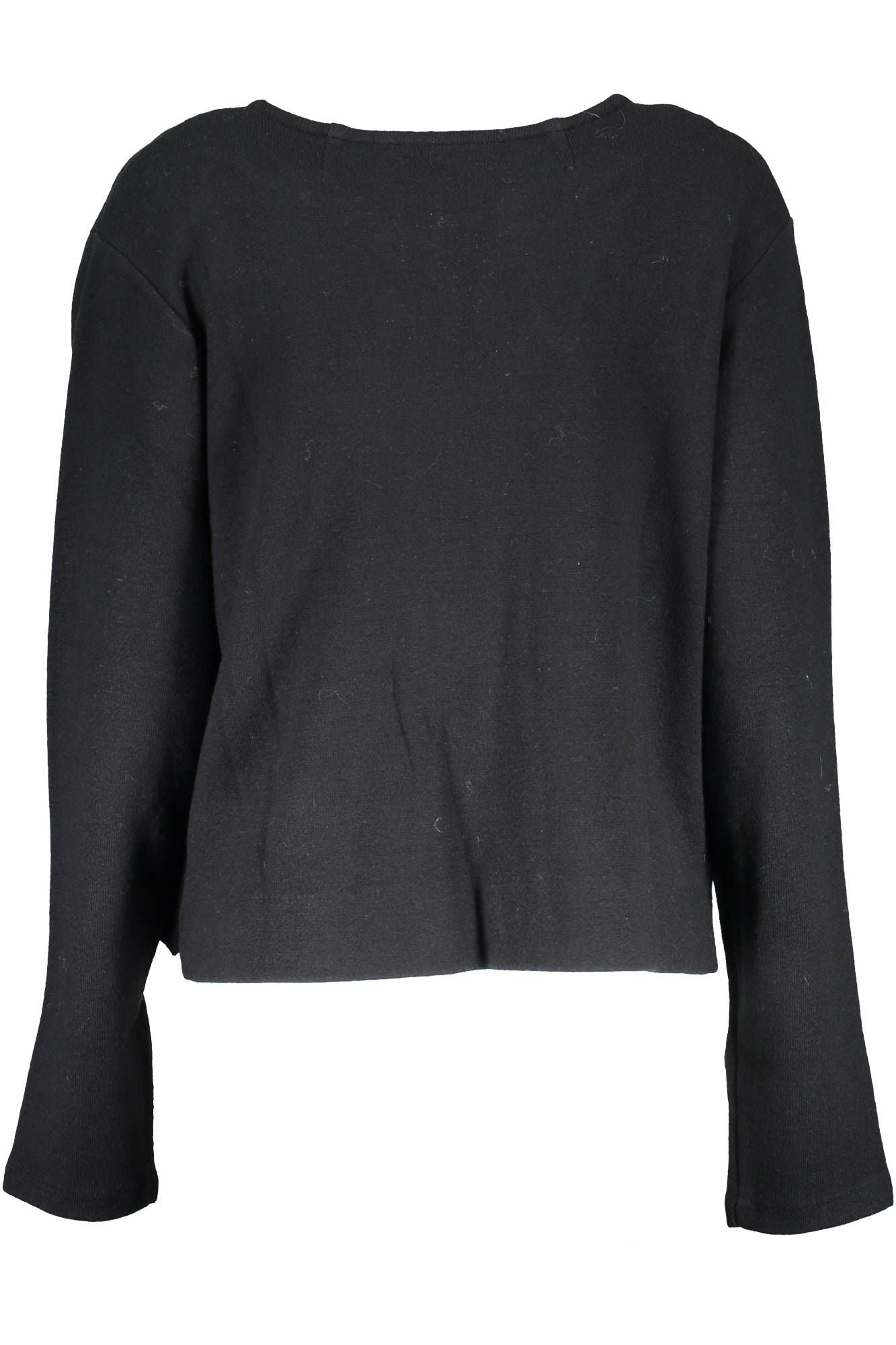 Black Wool Women Cardigan