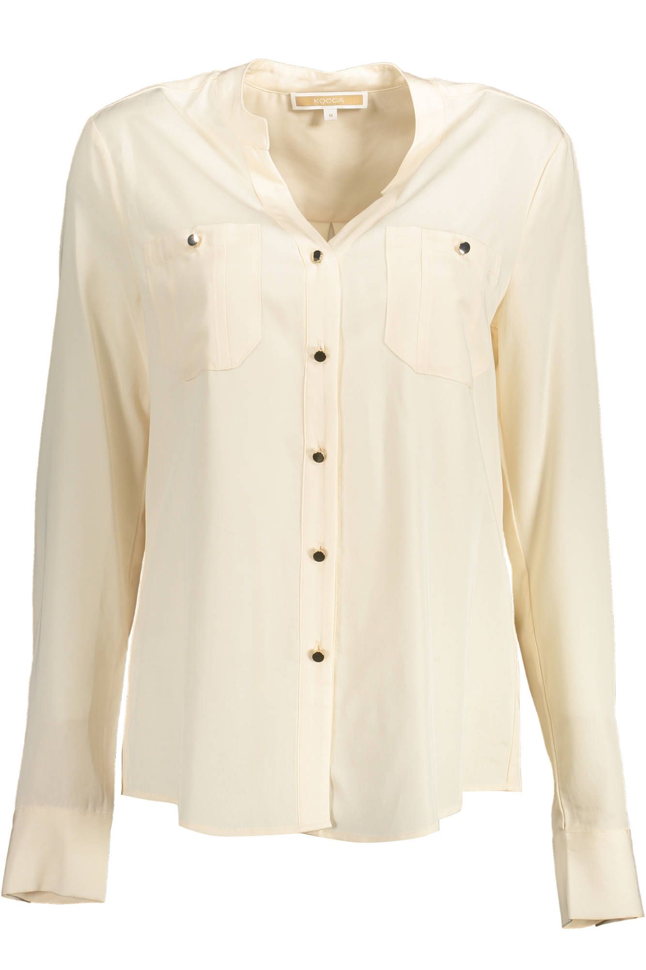 White Lyocell Women Shirt