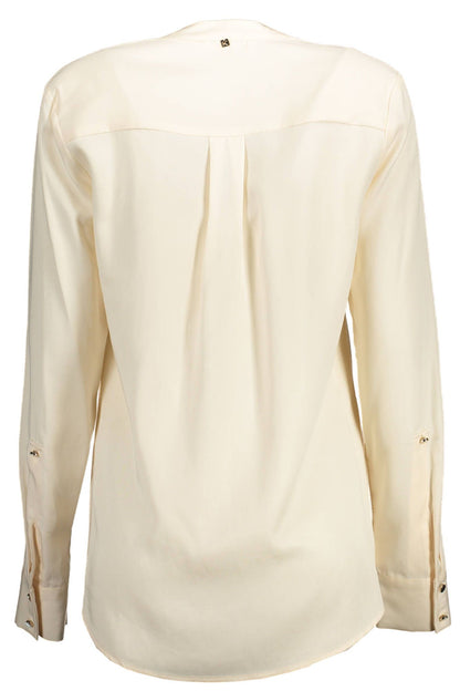 White Lyocell Women Shirt