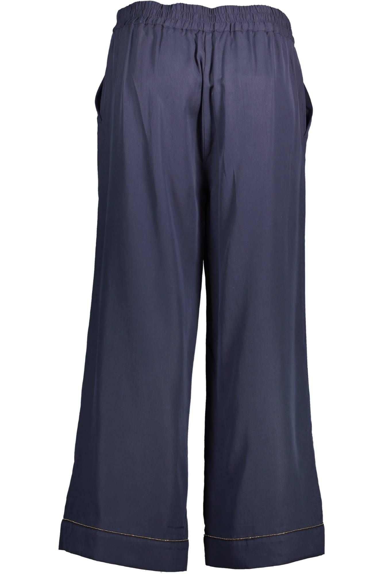 Blue Lyocell Women Pant