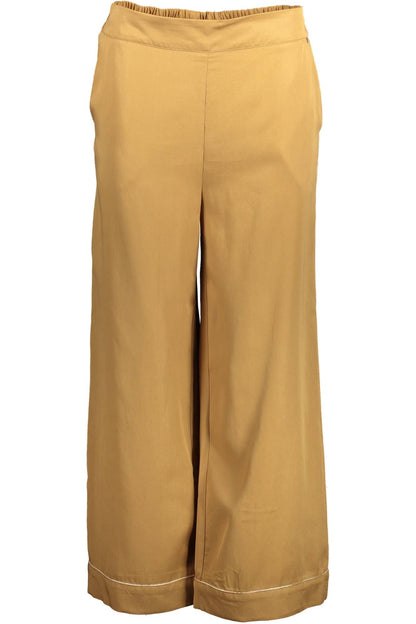 Brown Lyocell Women Pant