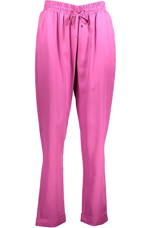 Pink Lyocell Women Pant