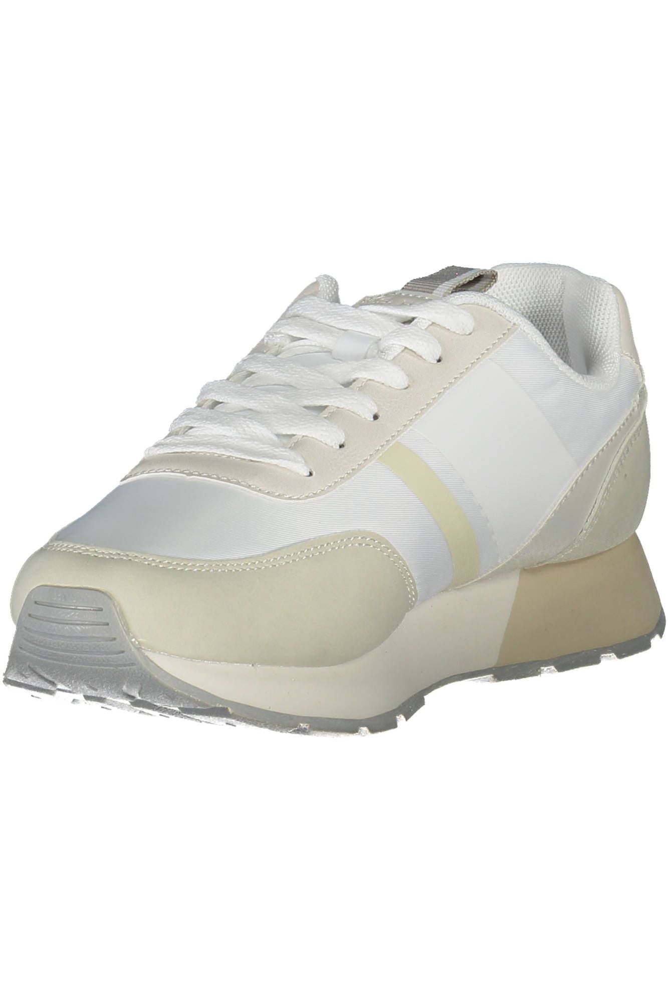 White Polyethylene Women Sneaker