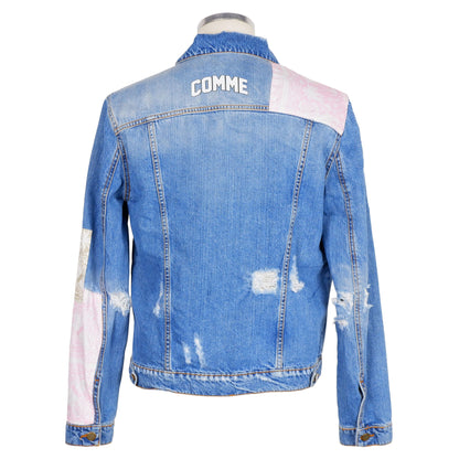 Veste en coton bleu