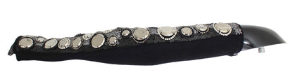 Sequin-Embellished Cashmere Fingerless Gloves