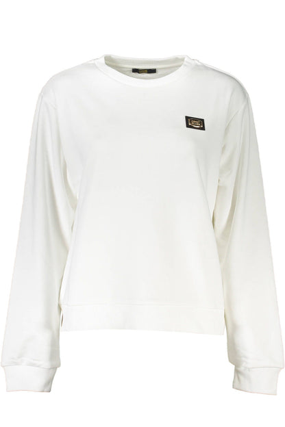 White Cotton Women Sweater