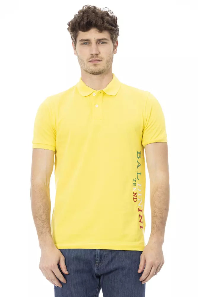 Polo de algodón amarillo