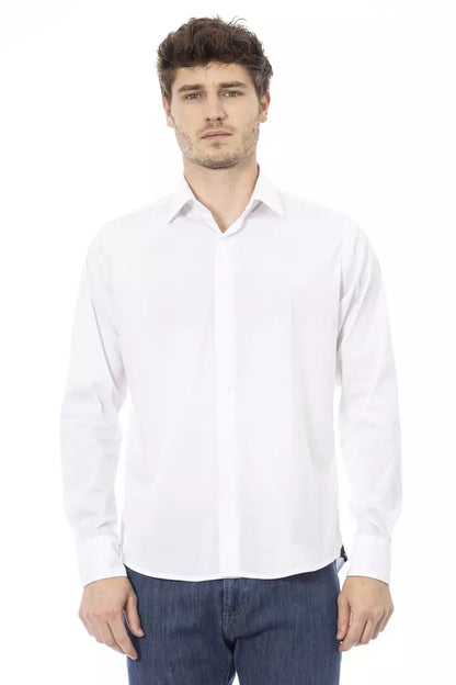 Chemise en coton blanc