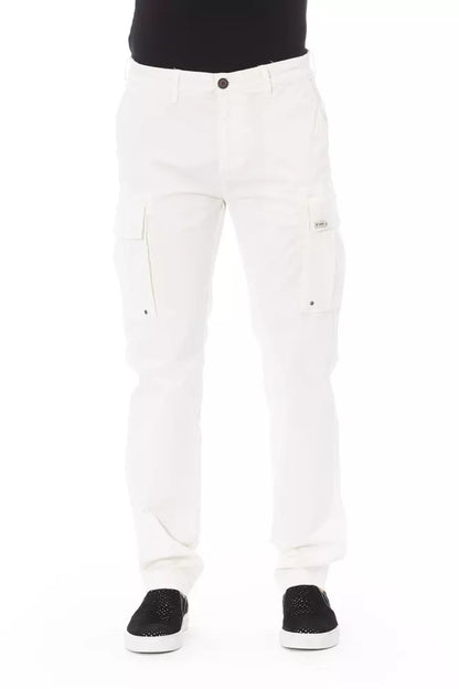 Jean et pantalon en coton blanc