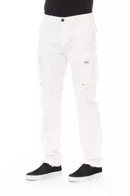 Jean et pantalon en coton blanc