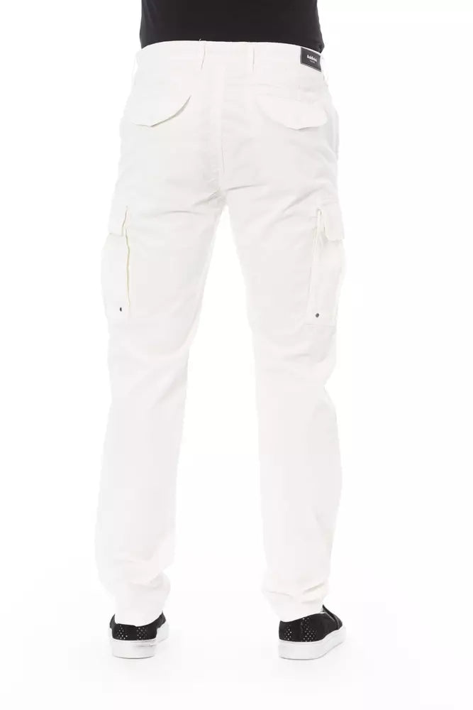 Jean et pantalon en coton blanc