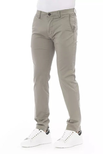 Jean et pantalon en coton beige