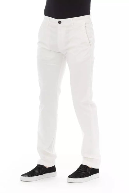 Jean et pantalon en coton blanc