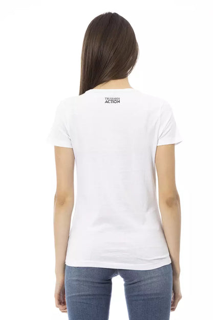 Hauts et t-shirts en coton blanc