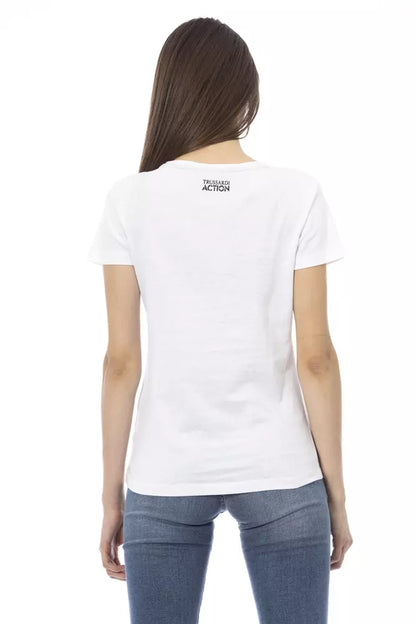 Hauts et t-shirts en coton blanc