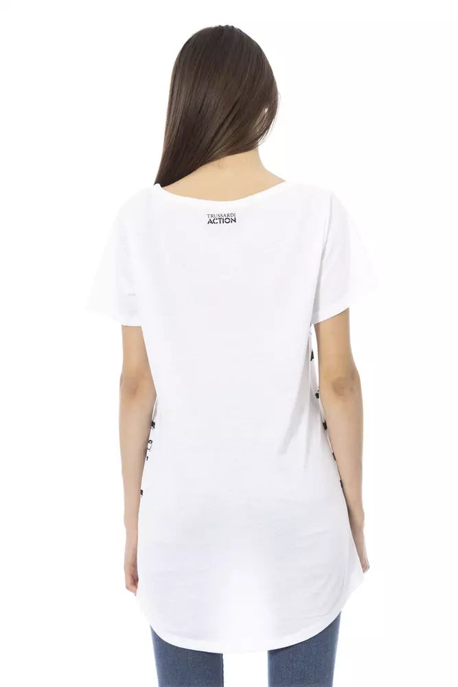 Hauts et t-shirts en coton blanc