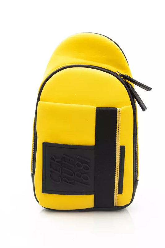 Sac à dos en polyester jaune