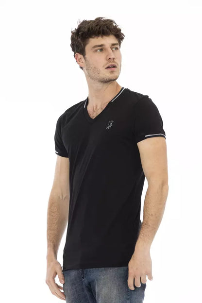 T-shirt en coton noir