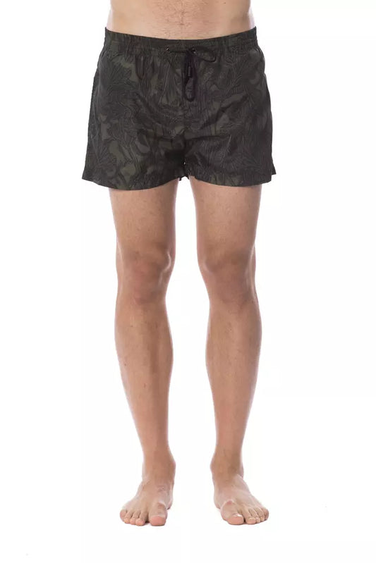 Army Polyester Men Swim Trunk