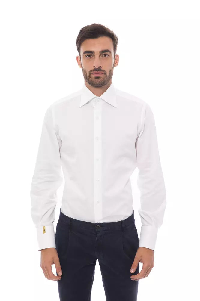 Chemise en coton blanc