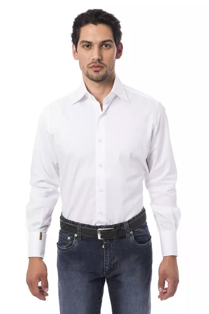 Chemise en coton blanc