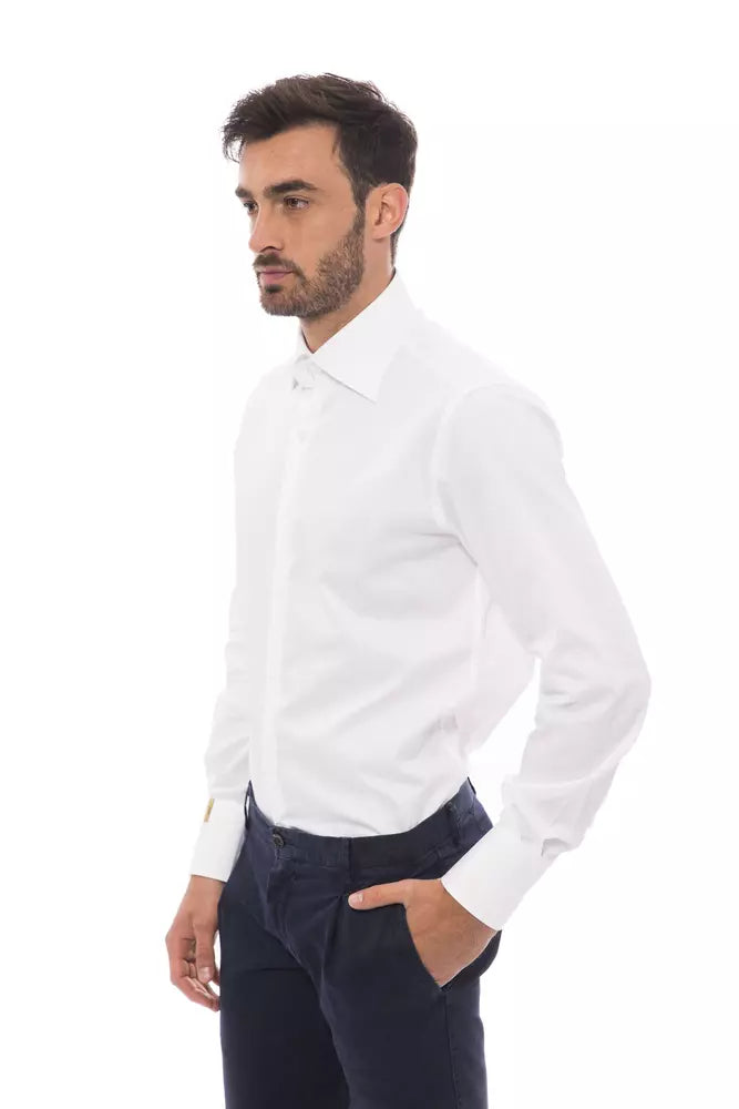 Chemise en coton blanc