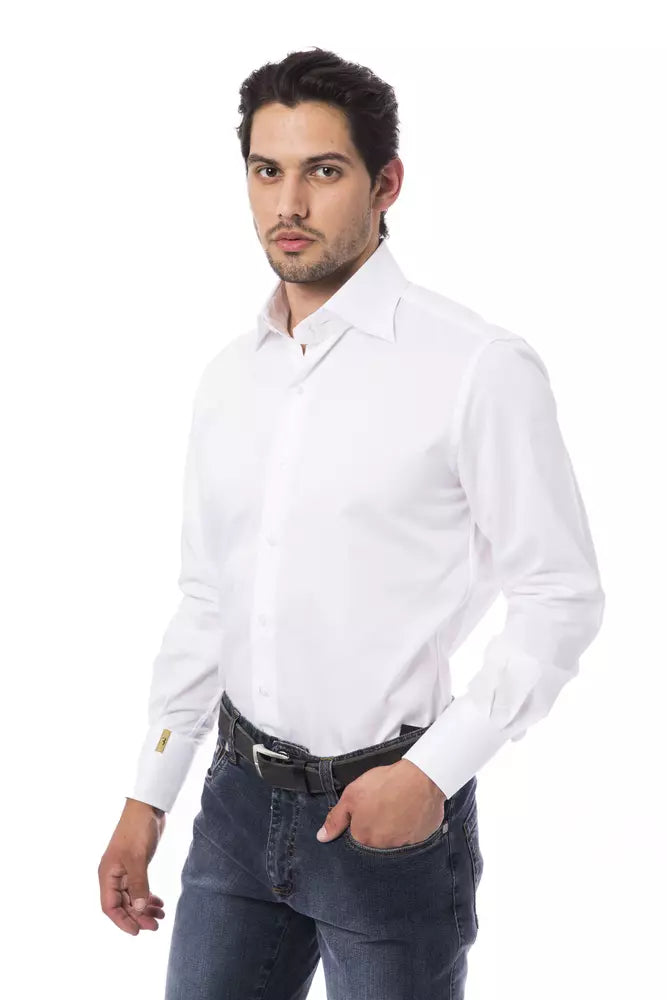 Chemise en coton blanc