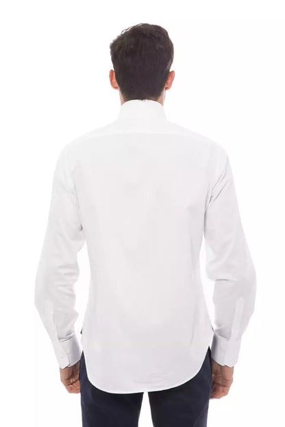 Chemise en coton blanc