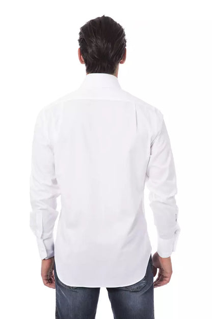 Chemise en coton blanc