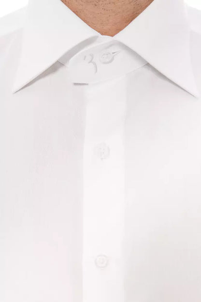 Chemise en coton blanc