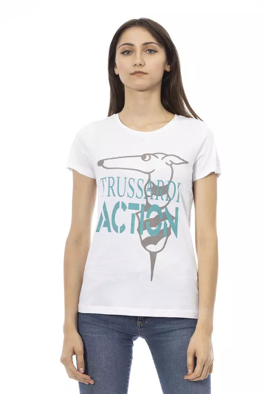 Hauts et t-shirts en coton blanc