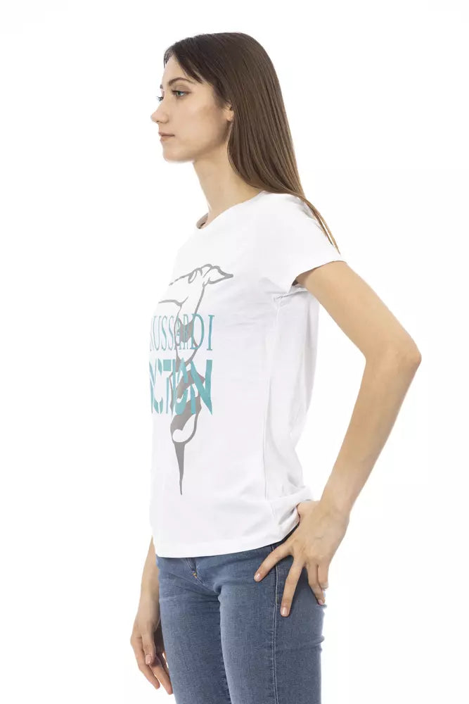 Hauts et t-shirts en coton blanc