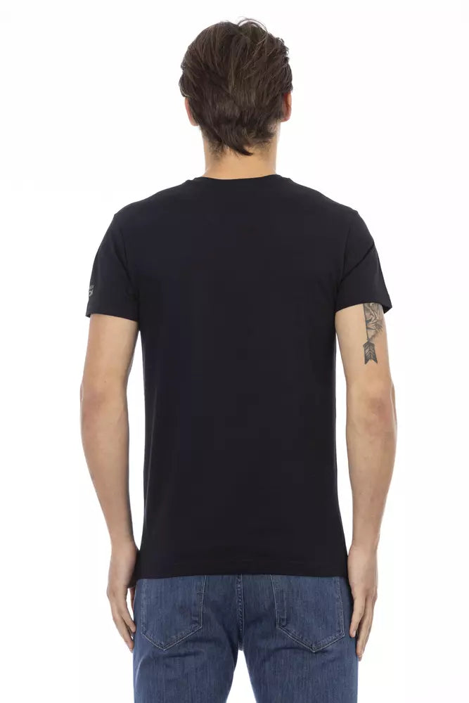 T-shirt en coton noir