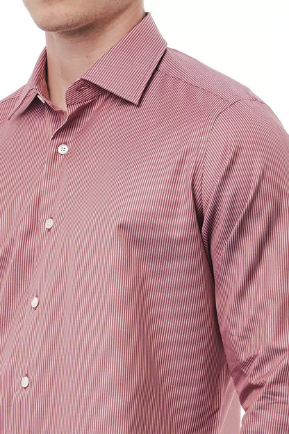 Camisa de algodón roja