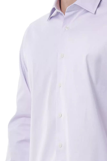 Camisa de algodón rosa