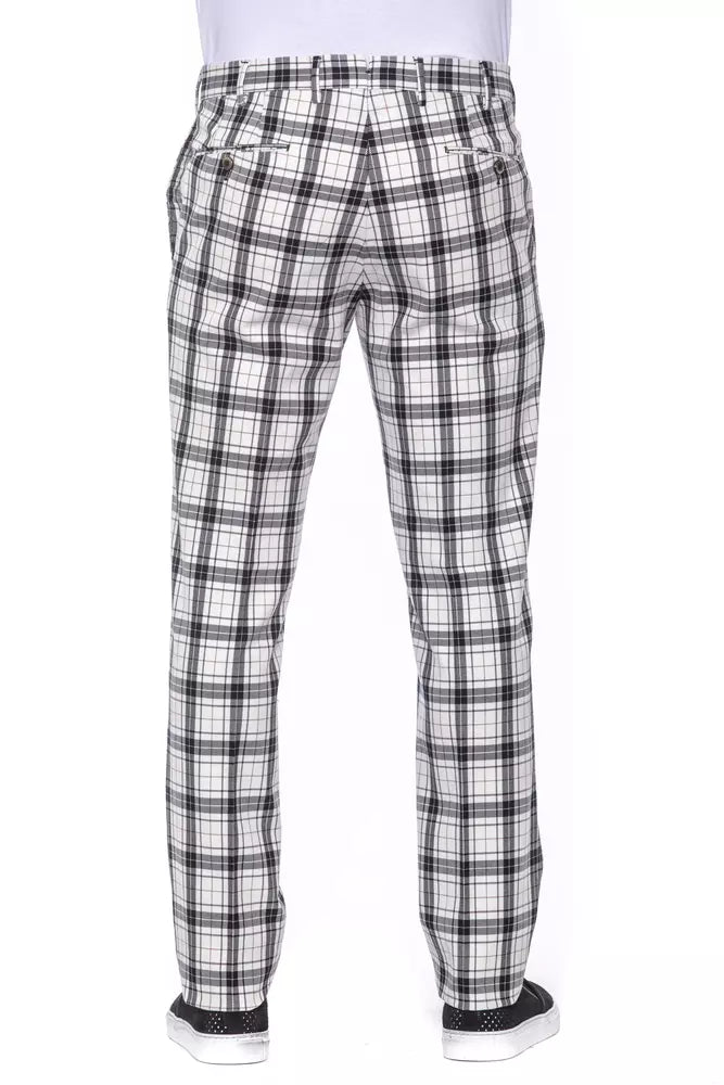 Black Cotton Men's Trouser