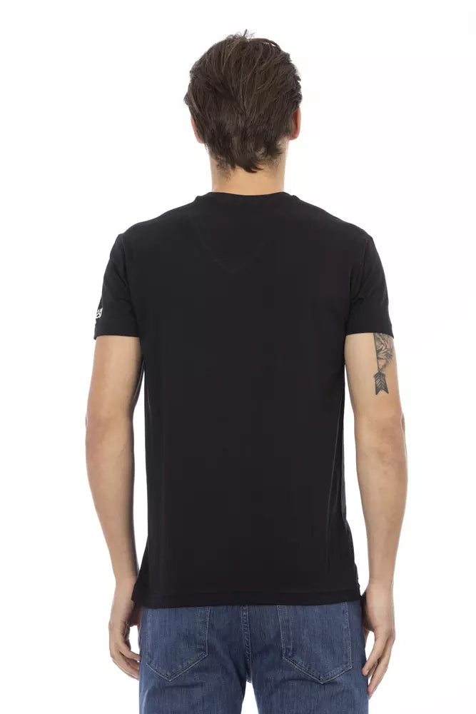 T-shirt en coton noir