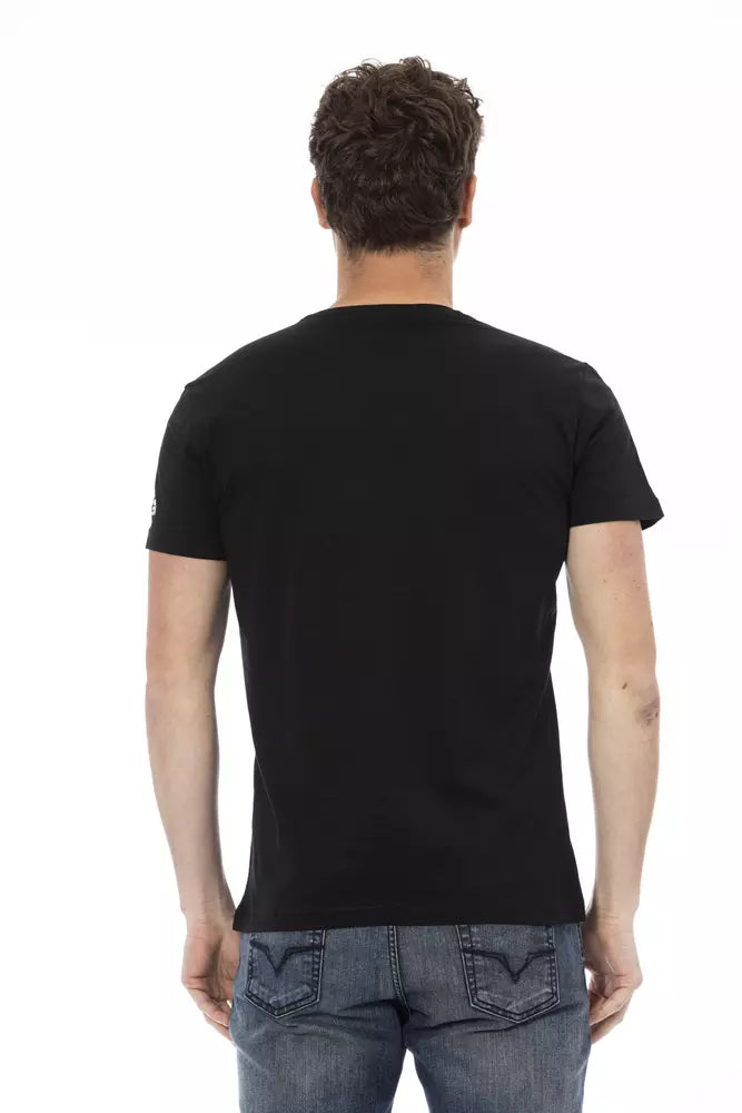 T-shirt en coton noir