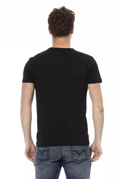 T-shirt en coton noir