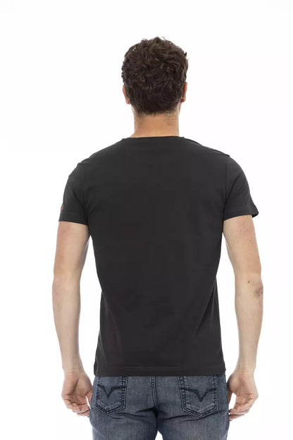 T-shirt en coton noir