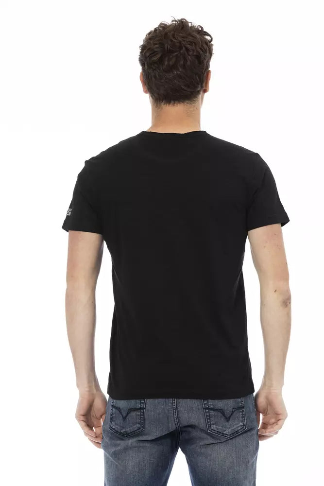 T-shirt en coton noir