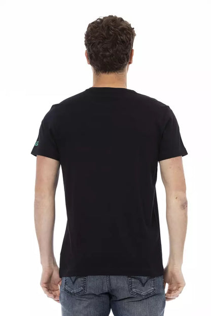 T-shirt en coton noir