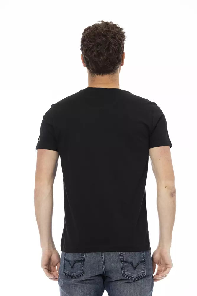 T-shirt en coton noir